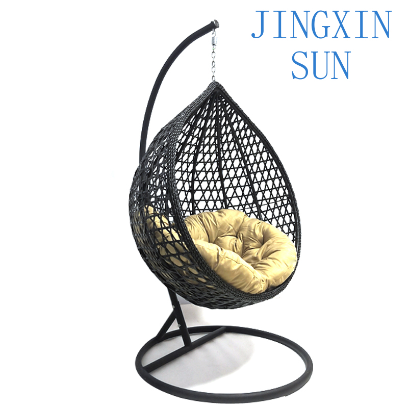 Outdoor Furniture Uk - เก้าอี้หวายทรงไข่แบบแขวนสำหรับระเบียง สวน เฟอร์นิเจอร์กลางแจ้ง เก้าอี้สองที่นั่งพร้อมเบาะ