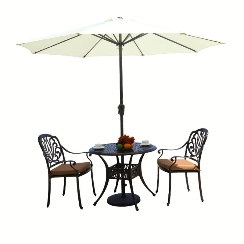 ร่มสนามแบบหมุนมือ ขนาดใหญ่ กัน - Outdoor Furniture Vendors บทวิจารณ์และราคา