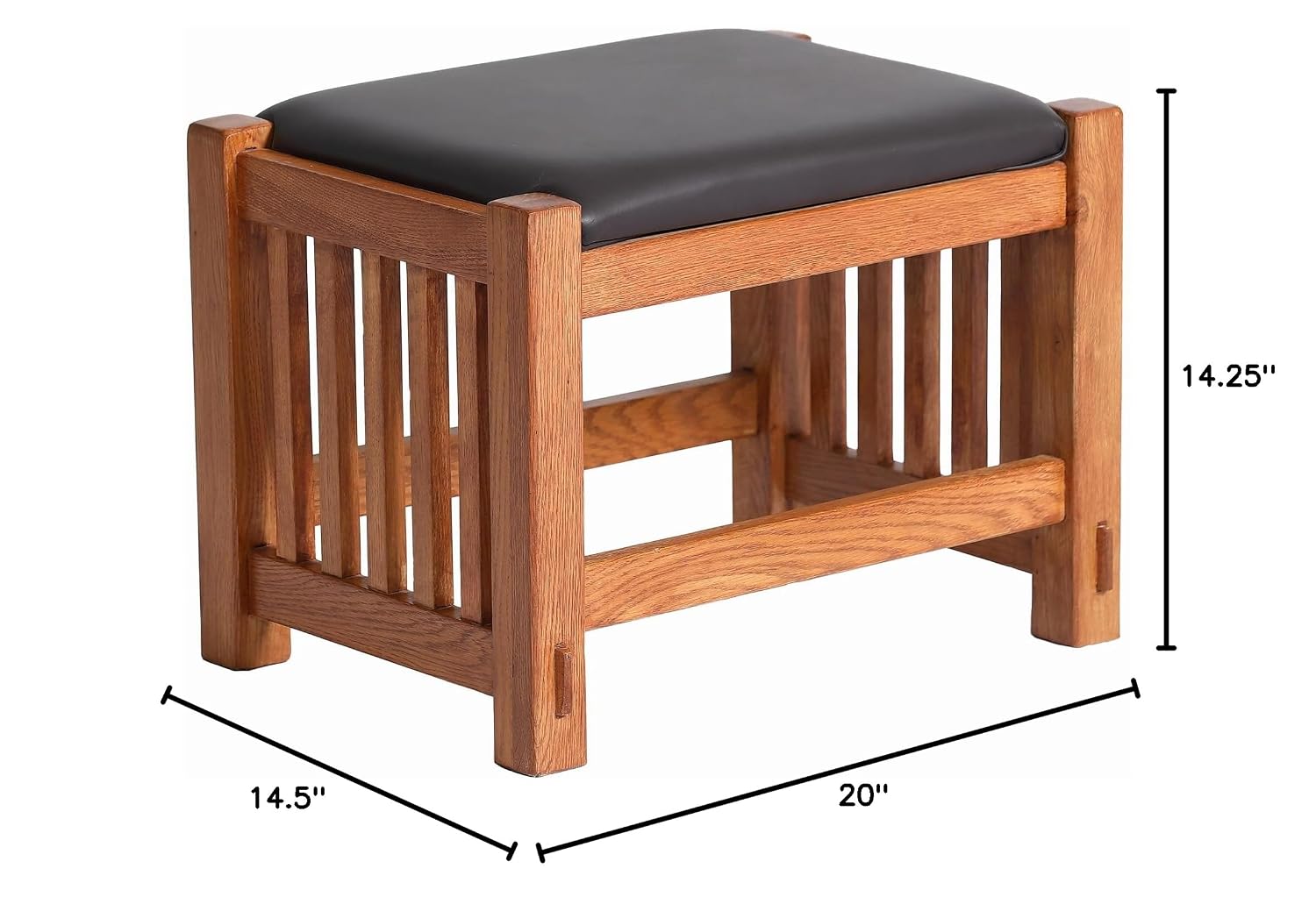มิชชั่น โอ๊ค สตูลวางเท้าพร้อมล - Outdoor Furniture Vintage บทวิจารณ์และราคา
