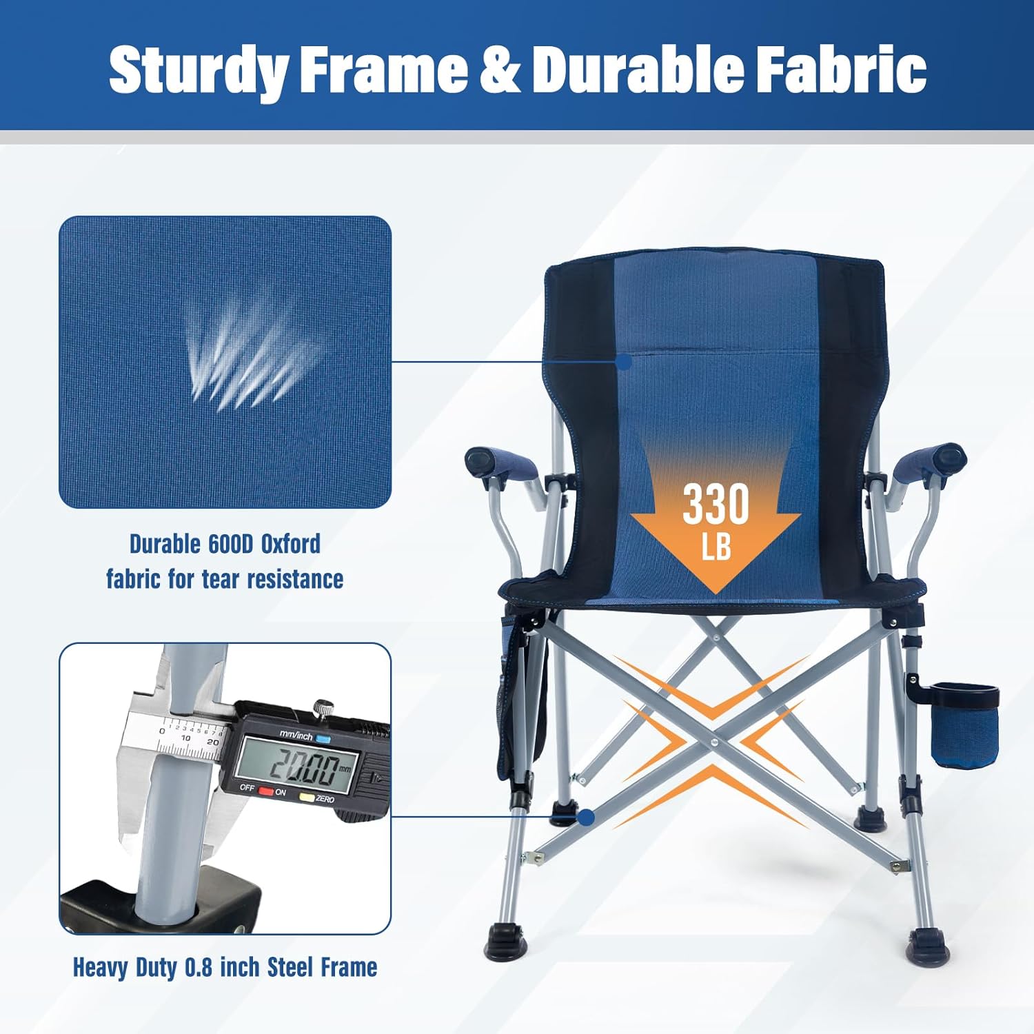 เก้าอี้พับสำหรับตั้งแคมป์ พกพา - Outdoor Furniture With Storage บทวิจารณ์และราคา