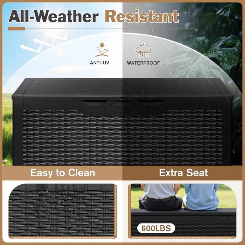 กล่องเก็บของกลางแจ้งขนาดใหญ่แบ - Outdoor Furniture With Storage บทวิจารณ์และราคา