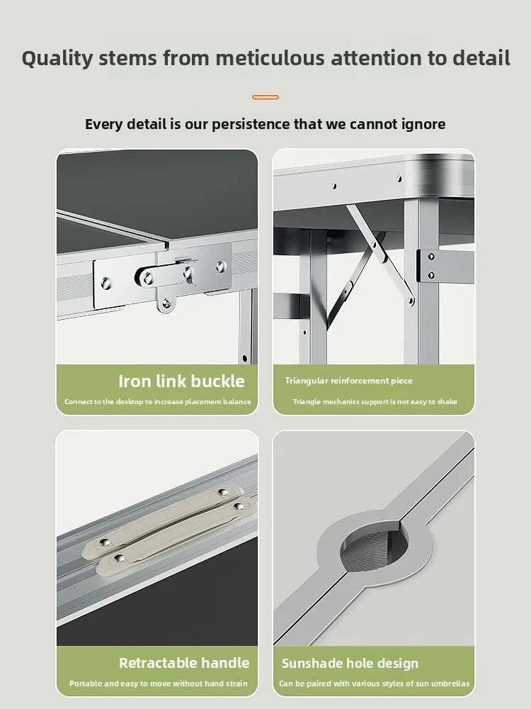 โต๊ะพับสำหรับพ่อค้าแม่ค้าริมทา - Outdoor Furniture Vendors บทวิจารณ์และราคา