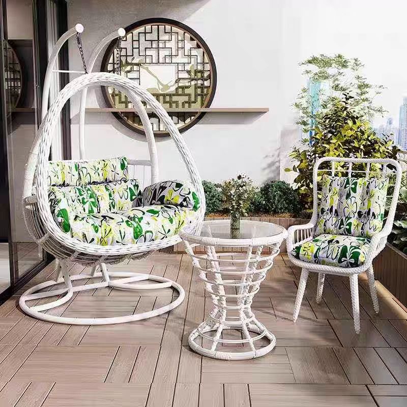 เก้าอี้หวายทรงตะกร้าสำหรับพักผ - Outdoor Furniture Egg Chair บทวิจารณ์และราคา