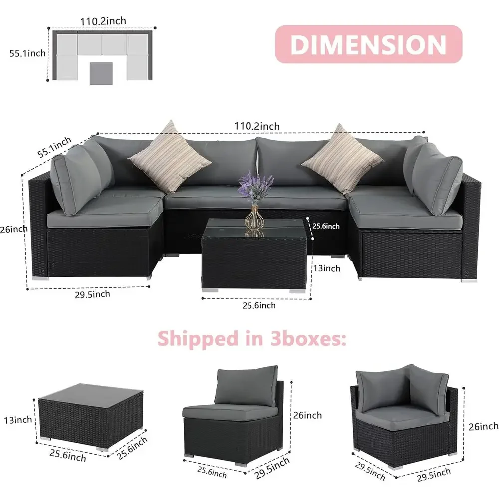 ชุดเฟอร์นิเจอร์ระเบียงกลางแจ้ง - Outdoor Furniture Grey บทวิจารณ์และราคา