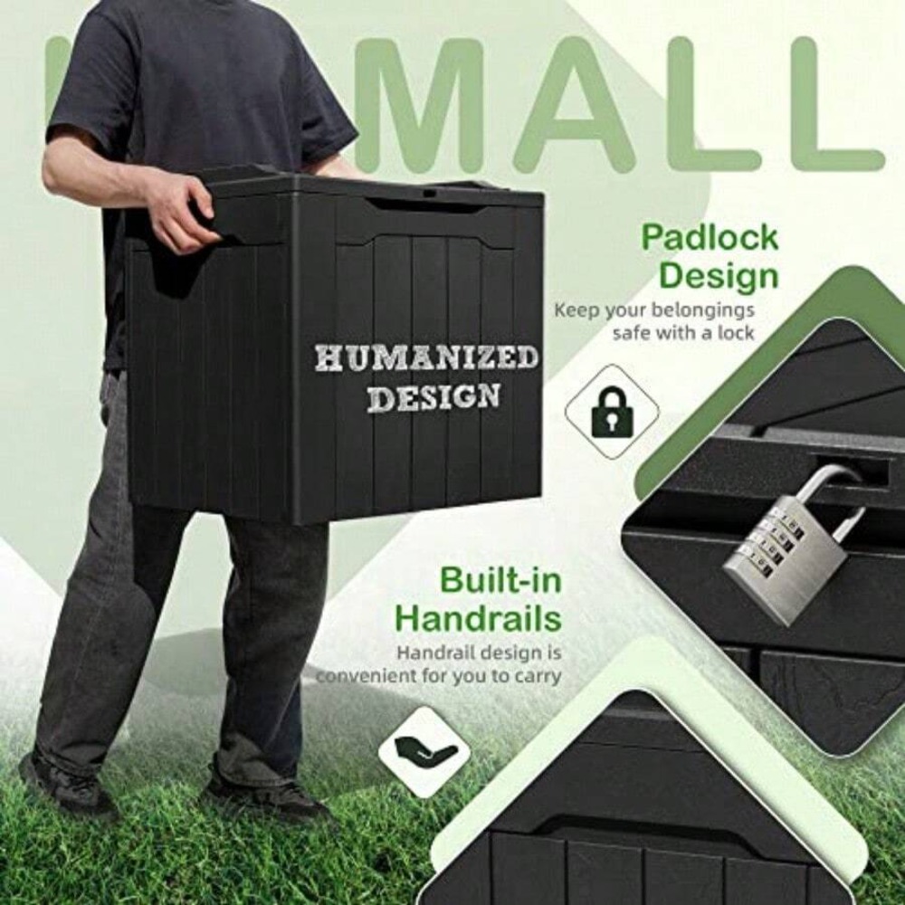 กล่องเก็บของกลางแจ้งขนาด 31 แก - Outdoor Furniture Heavy Duty บทวิจารณ์และราคา