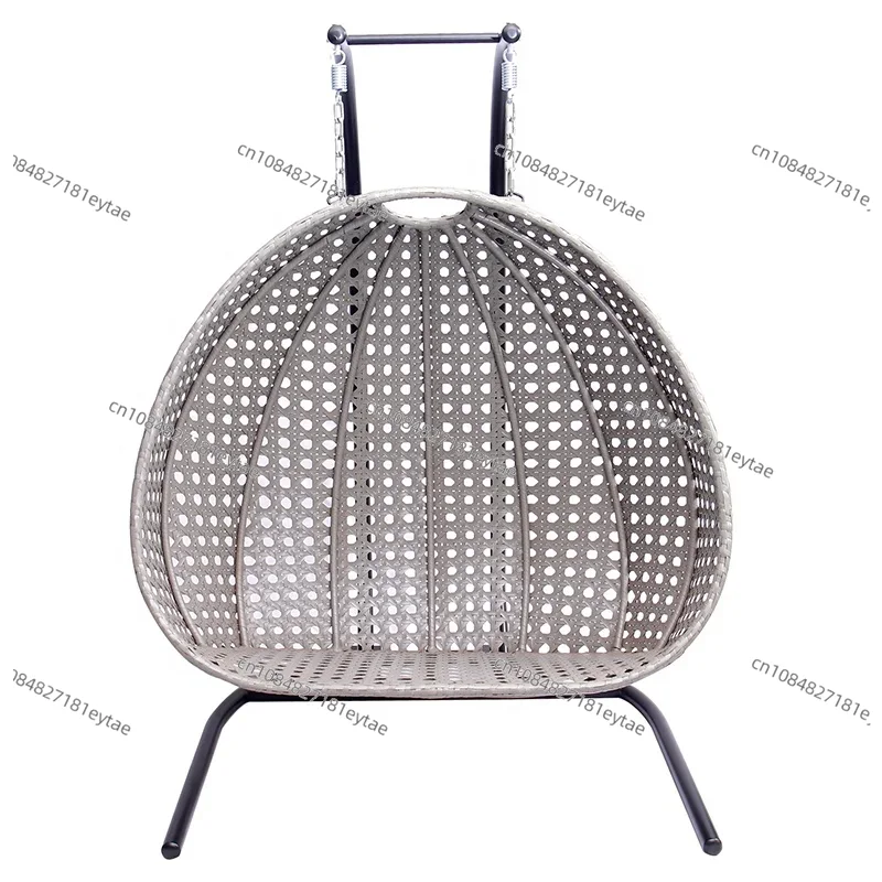 เก้าอี้หวายเทียมสีเทาแบบแขวนสำ - Outdoor Furniture Egg Chair บทวิจารณ์และราคา