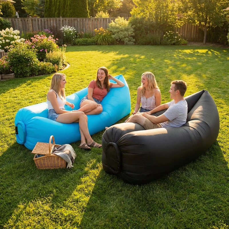 โซฟาลมพกพาแบบพองลมได้, เก้าอี้ - Outdoor Furniture Material บทวิจารณ์และราคา