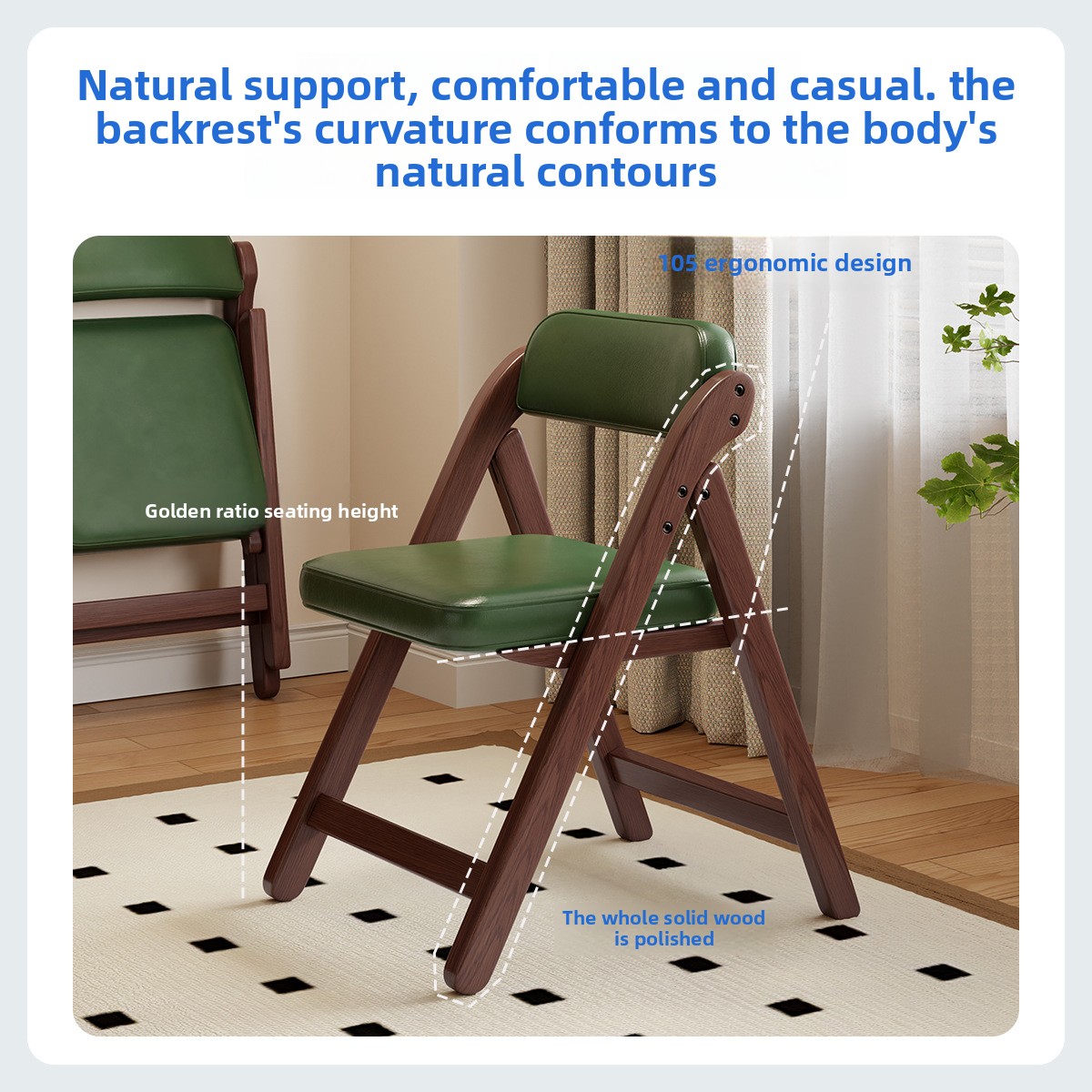 เก้าอี้พับไม้เนื้อแข็งสไตล์วิน - Outdoor Furniture Vintage บทวิจารณ์และราคา