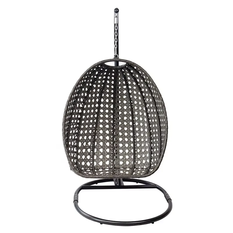 เก้าอี้หวายทรงไข่สีดำสำหรับระเ - Outdoor Furniture Egg Chair บทวิจารณ์และราคา