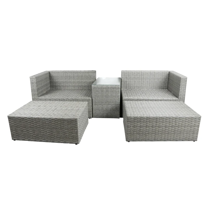 ชุดโซฟาหวายสำหรับสวนกลางแจ้ง 4 - Outdoor Furniture For Sale บทวิจารณ์และราคา