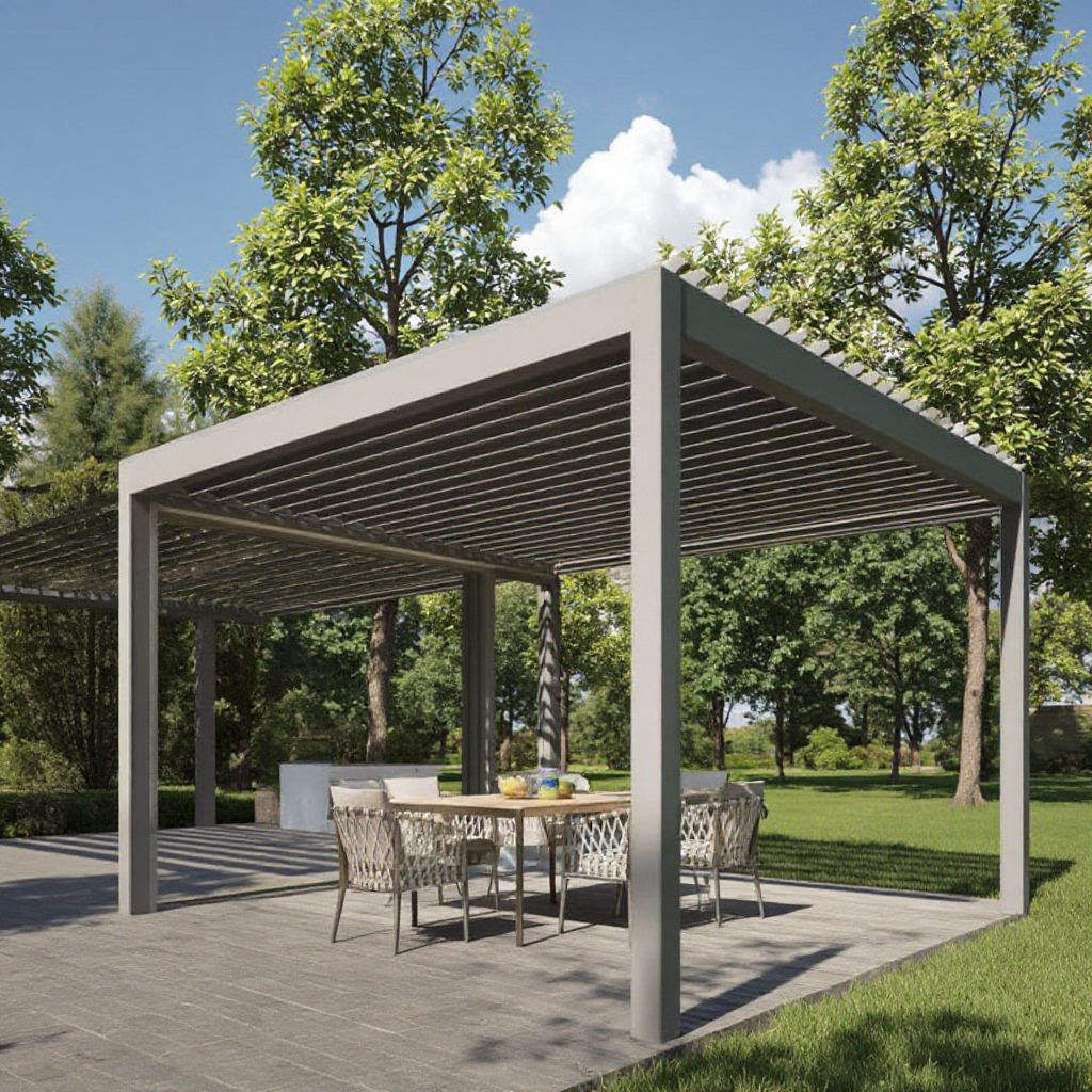 ศาลาพักผ่อนกลางแจ้งกันสนิมอย่า - Outdoor Furniture Heavy Duty บทวิจารณ์และราคา