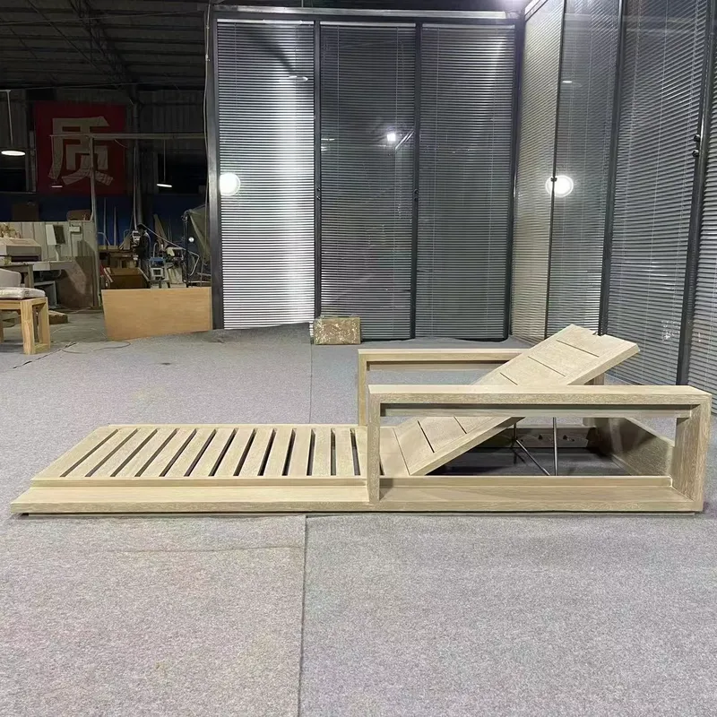 เก้าอี้อาบแดดชายหาดไม้สักสำหรั - Outdoor Furniture For Sale บทวิจารณ์และราคา