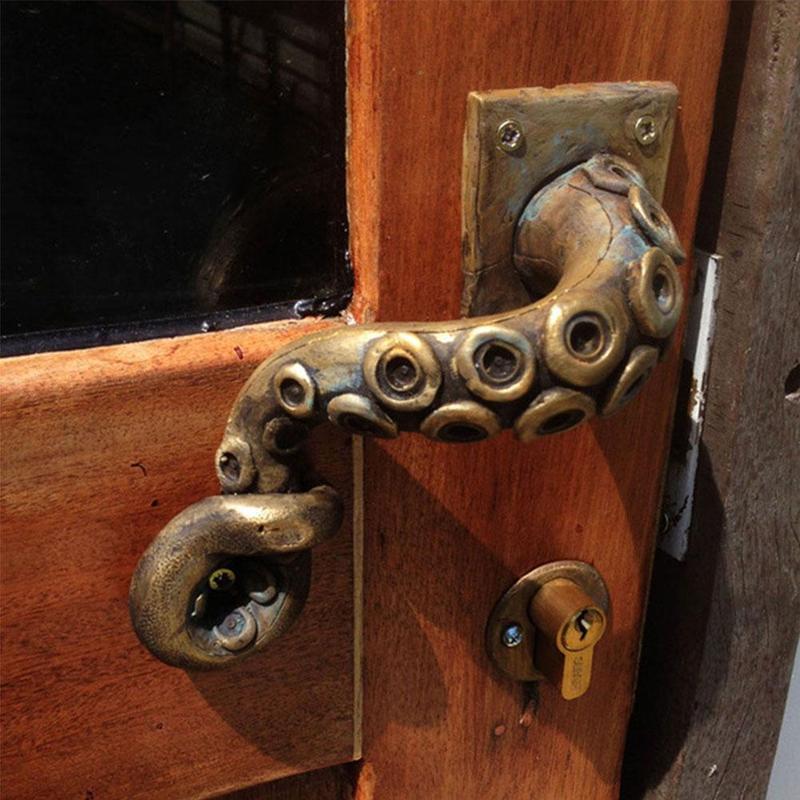 Vintage Octopus ลูกบิดประตูสัต - Outdoor Furniture Vintage บทวิจารณ์และราคา