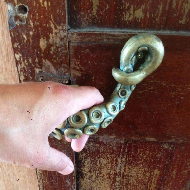 Vintage Octopus ลูกบิดประตูสัต - Outdoor Furniture Vintage บทวิจารณ์และราคา