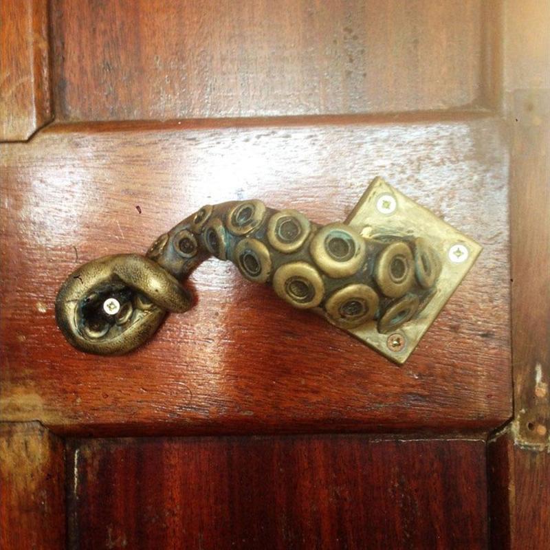 Vintage Octopus ลูกบิดประตูสัต - Outdoor Furniture Vintage บทวิจารณ์และราคา