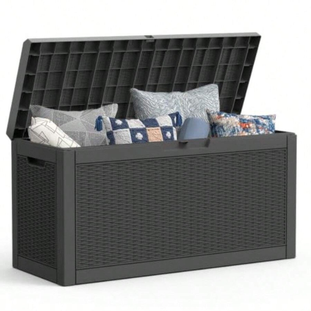 กล่องเก็บของกลางแจ้ง กล่องเก็บ - Outdoor Furniture With Storage บทวิจารณ์และราคา