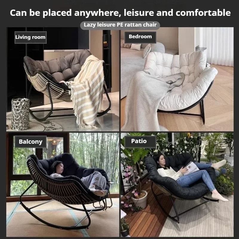 เก้าอี้โยกกลางแจ้ง เก้าอี้หวาย - Outdoor Furniture Egg Chair บทวิจารณ์และราคา
