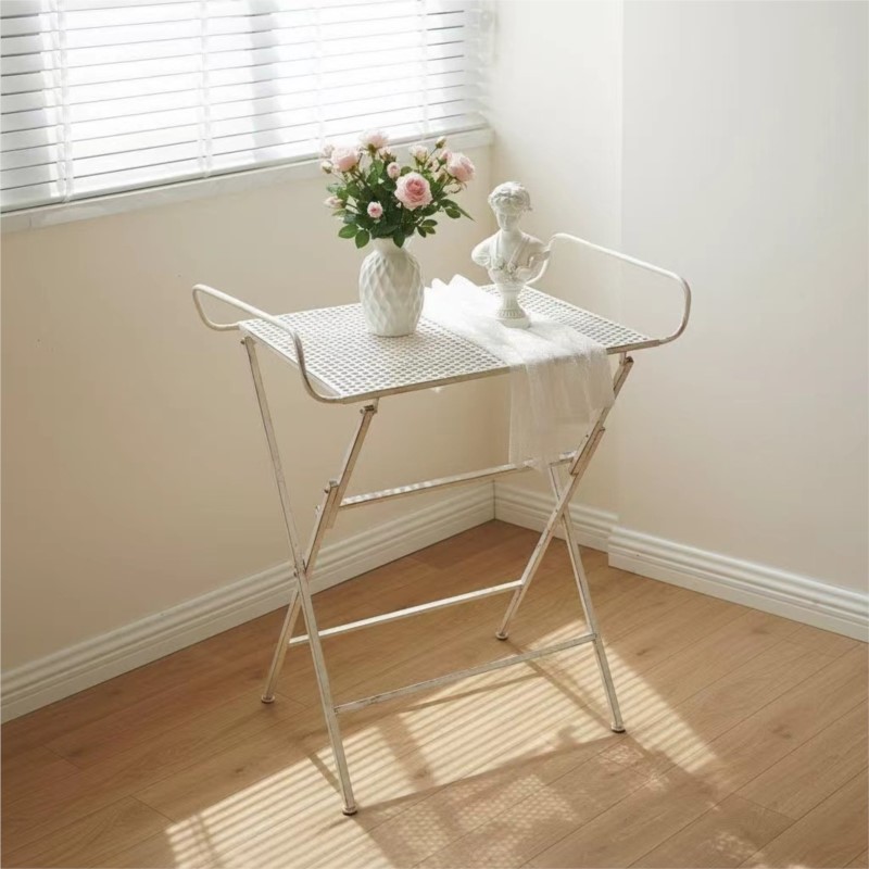 ชุดเก้าอี้เหล็กดัดวินเทจแบบพับ - Outdoor Furniture Vintage บทวิจารณ์และราคา