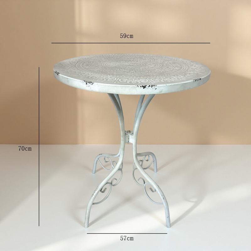 โต๊ะเหล็กดัดสไตล์ฝรั่งเศสวินเท - Outdoor Furniture Vintage บทวิจารณ์และราคา