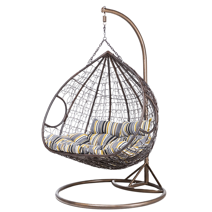 รูปไข่หวายหวาย Camping กลางแจ้ - Outdoor Furniture Egg Chair บทวิจารณ์และราคา