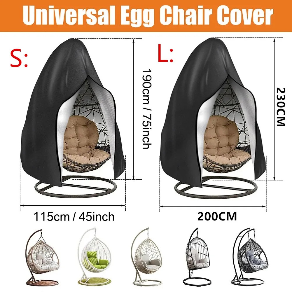 ผ้าคลุมเก้าอี้แขวนรูปไข่สำหรับ - Outdoor Furniture Egg Chair บทวิจารณ์และราคา