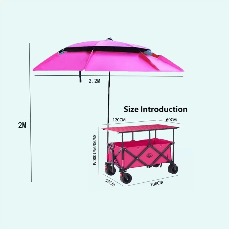 รถเข็นพับได้คุณภาพสูง 420 ลิตร - Outdoor Furniture Heavy Duty บทวิจารณ์และราคา